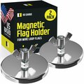 Dc Cargo Magnet for Safety Flag with Wire Loop, 2PK SFWLMG-2